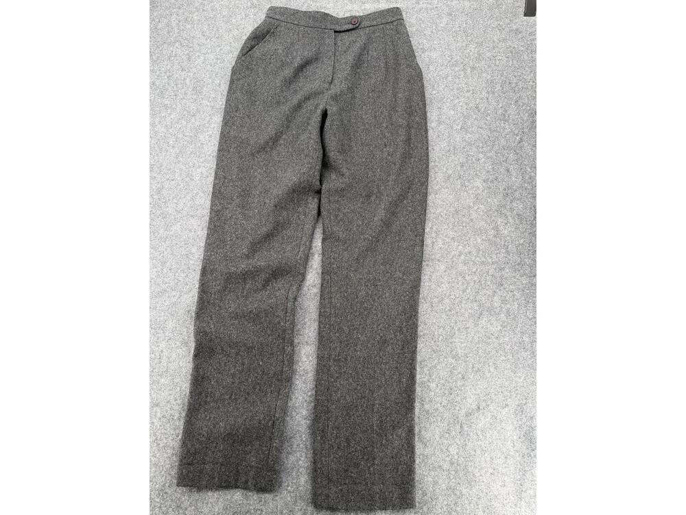 Dick Schulman‎ & Co Wool Blend Straight Leg Pants Size 4 Gray